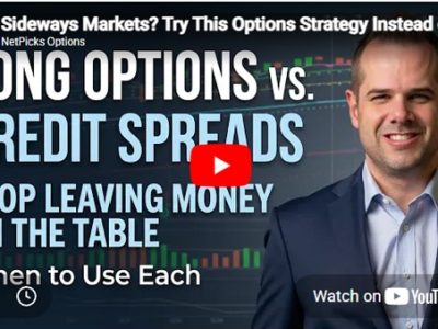 Sideways Markets? Try This Options Strategy Instead Of Buying Options